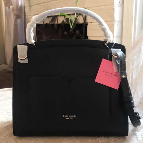 NWT Kate Spade Black Medium Satchel - Picture 8 of 16